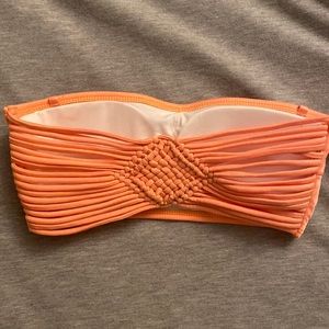 Victoria’s Secret bandeau strapping back bikini bandeau top